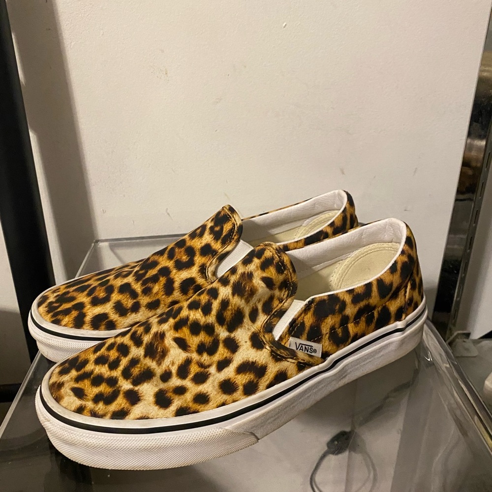 Cheetah print Vans